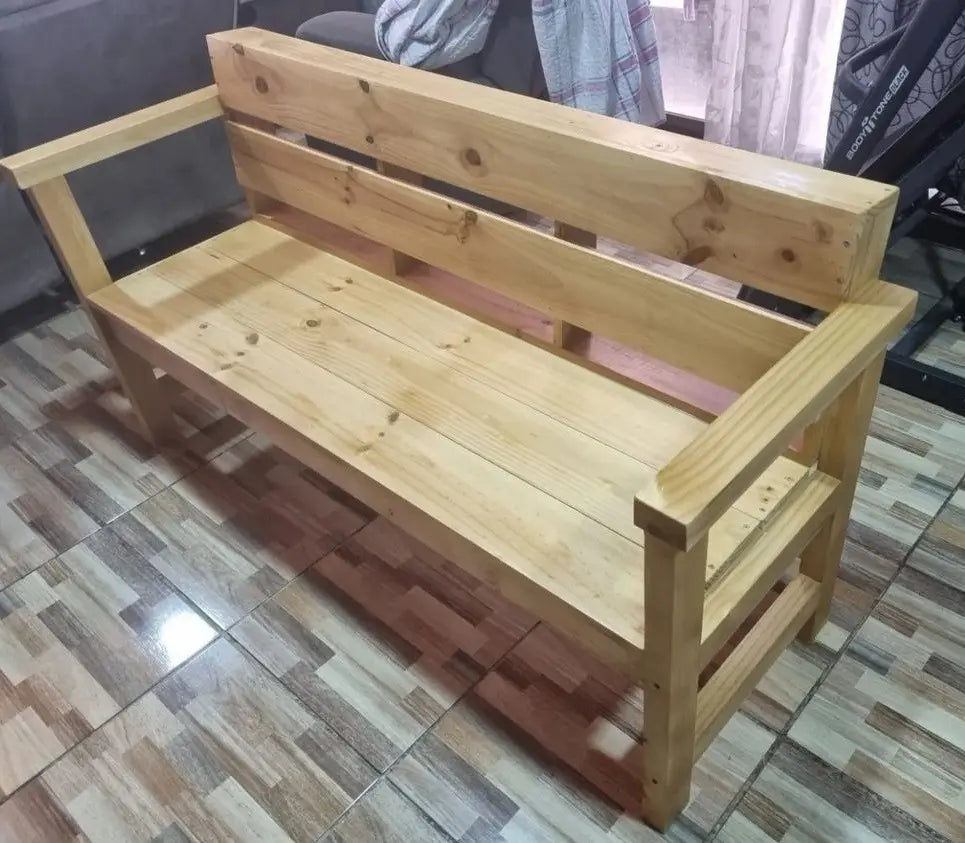 Banca Madera Respaldo