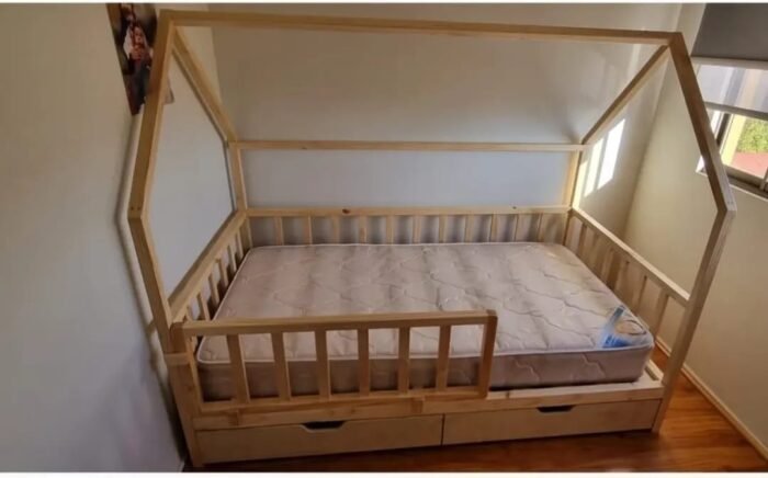 Cama Casita Cajonera