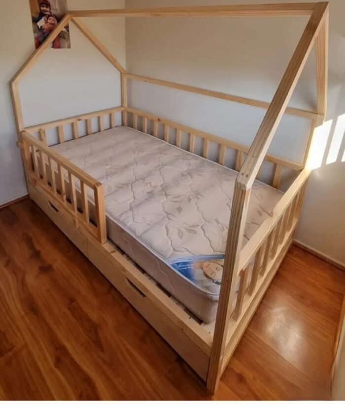 Cama Casita Cajonera - Imagen 3